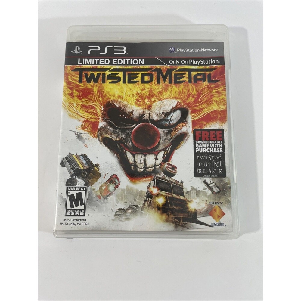 Twisted Metal (Sony PlayStation 3, 2012) PS3 No Manual
